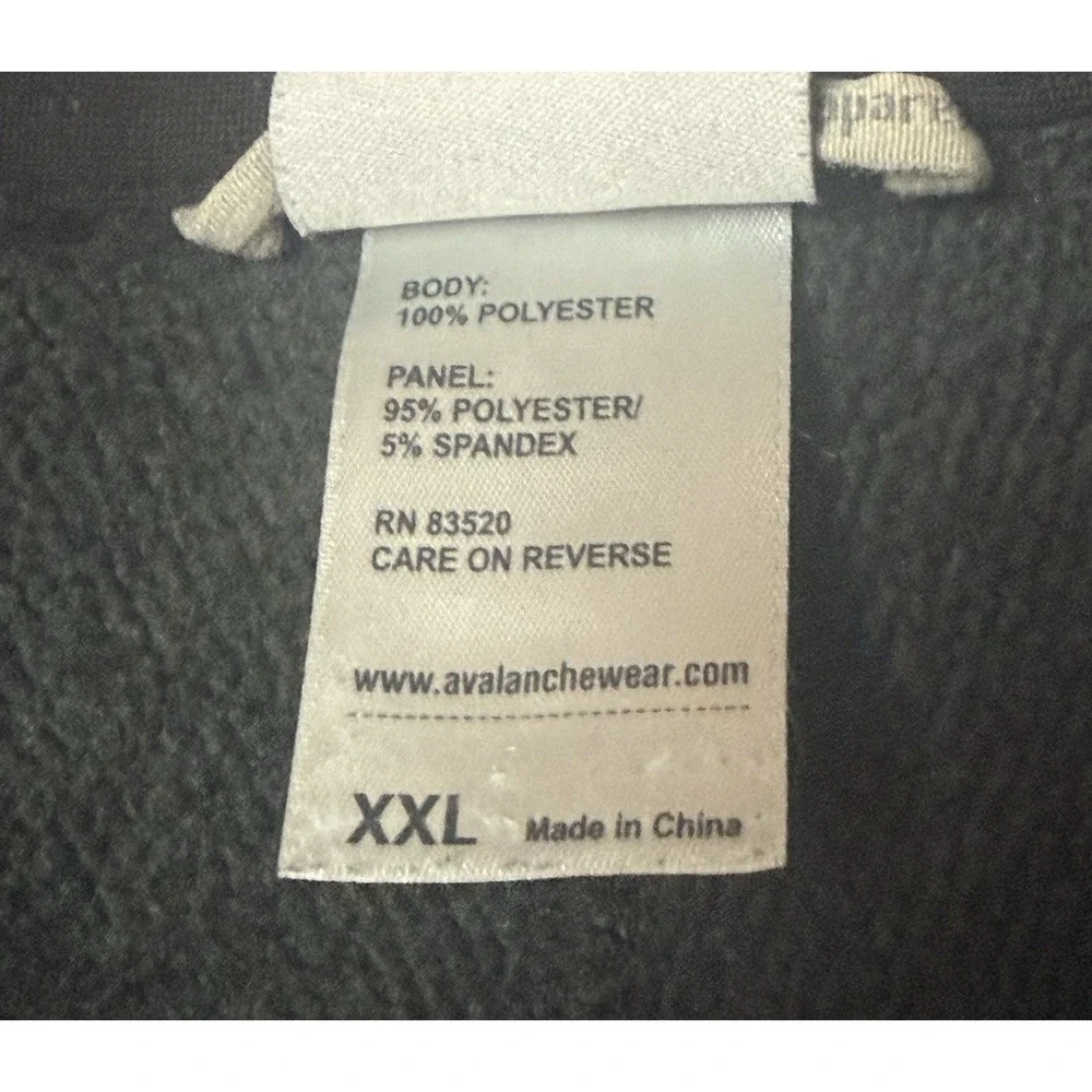 Avalanche description outdoor
